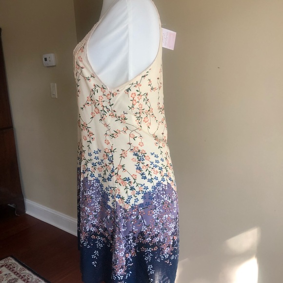 Ombré floral mini dress - Picture 4 of 8